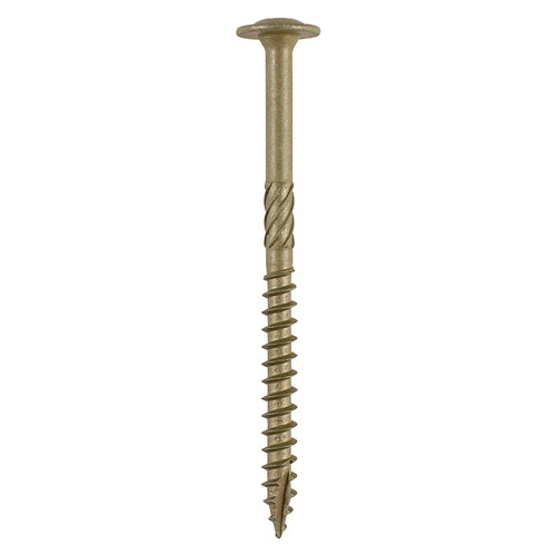 Timber Frame Screw WAFER Green 6.7 x 125 - 50 PCS - Box 125INW, TIMCO, WAFER, HEAD, EXTERIOR, GREEN, TIMBER, SCREWS, , 6.7, X, 125DESIGNED, ALTERNATIVE, TRADITIONAL, COACH, SCREW, MAINLY, USED, TIMBER, TO, TIMBER