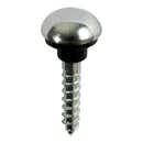 Mirror Screw Dome - Chrome 8 x 1 1/2 - 8 P 8 PCS - TIMpac 08112CMIRP, TIMCO, MIRROR, SCREWS, DOME, HEAD, CHROME, 8, X, 1, 12FOR, HANGING, MIRROR, AESTHETIC, FINISH, REQUIRED, CHROME, PLATED, DOME, HEAD, SCREW