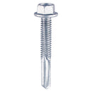 Hex Screw S/DRILL No5 Zinc 5.5 x 32 - 100 100 PCS - Box ZH32B, TIMCO, SELFDRILLING, HEAVY, SECTION, SILVER, SCREWS, 5.5, X, 32USED, ATTACHING, METAL, HEAVY, SECTION, STEEL, MAX, 12MM, WITHOUT, NEED, TO, PREDRILL