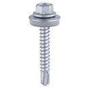 Hex Screw W16 S/DRILL No5 Zinc 5.5 x 55 - 100 PCS - Box ZH55W16B, TIMCO, SELFDRILLING, HEAVY, SECTION, SILVER, SCREWS, EPDM, WASHER, 5.5, X, 55USED, ATTACHING, METAL, HEAVY, SECTION, STEEL, MAX, 12MM, WITHOUT, NEED