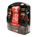J Hook Ratchet Straps COM 6m x 35mm - 2 PC 2 PCS - Blister Pack 6RS2J, TIMCO, J, HOOK, RATCHET, STRAPS, COMMERCIAL, DUTY, 6M, X, 35MMIDEAL, QUICKLY, SECURING, MEDIUM, LOADS, TRANSIT, STORAGE, 2, PIECES, BLISTER, PACK