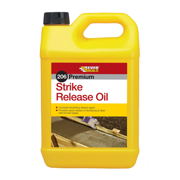 206 STRIKE RELEASE OIL -  - 5L  STRIKE5, 207, ZEROMIX, C.F.F, 5LTR, EVERBUILD, ZEROMIX, CFF, AIR, ENTRAINING, CHLORIDE, FREE, LIQUID, ADMIXTURE, MORTAR, CONCRETE, ALSO, ACTS, ACCELERATOR, FOR