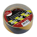 Anti-Slip Tape Black & Yellow 10m x 50mm - 1 EA - Roll ASTSTRIPE, TIMCO, ANTISLIP, TAPE, YELLOW, , BLACK, 10M, X, 50MMMANUFACTURED, HIGH, GRADE, P60, GRIT, OFFER, GRIP, COMMONLY, USED, RISK, SLIP