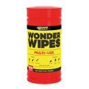 WONDER WIPES TRADE TUB -  - 100  WIPE80, MULTIUSE, WONDER, WIPES, 300, WIPE, TUB, MULTIUSE, WONDER, WIPES, BECOME, FIRST, CHOICE, WIPE, NATIONS, BUILDERS, TRADESMEN, SPECIALLY, FORMULATED, CLEAN, HANDS,